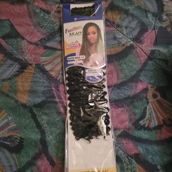 Shake-N-Go | Hair | 4 Inch Freetress Crochet Braids Water Wave 14 ...
